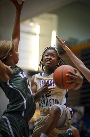 Danni Jackson was one of two Colonials to grab individual preseason honors Tuesday. Hatchet File Photo