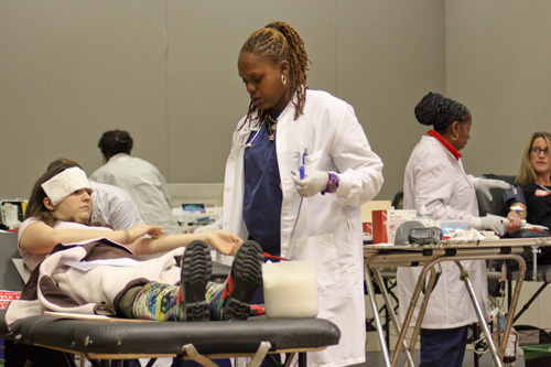 Blood drive, Red Cross, Marvin Center