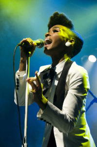 Janelle Monáe has won six Grammy's. Photo by Wikimedia Commons user Bobamnertiopsis under a CC BY-SA 3.0 license