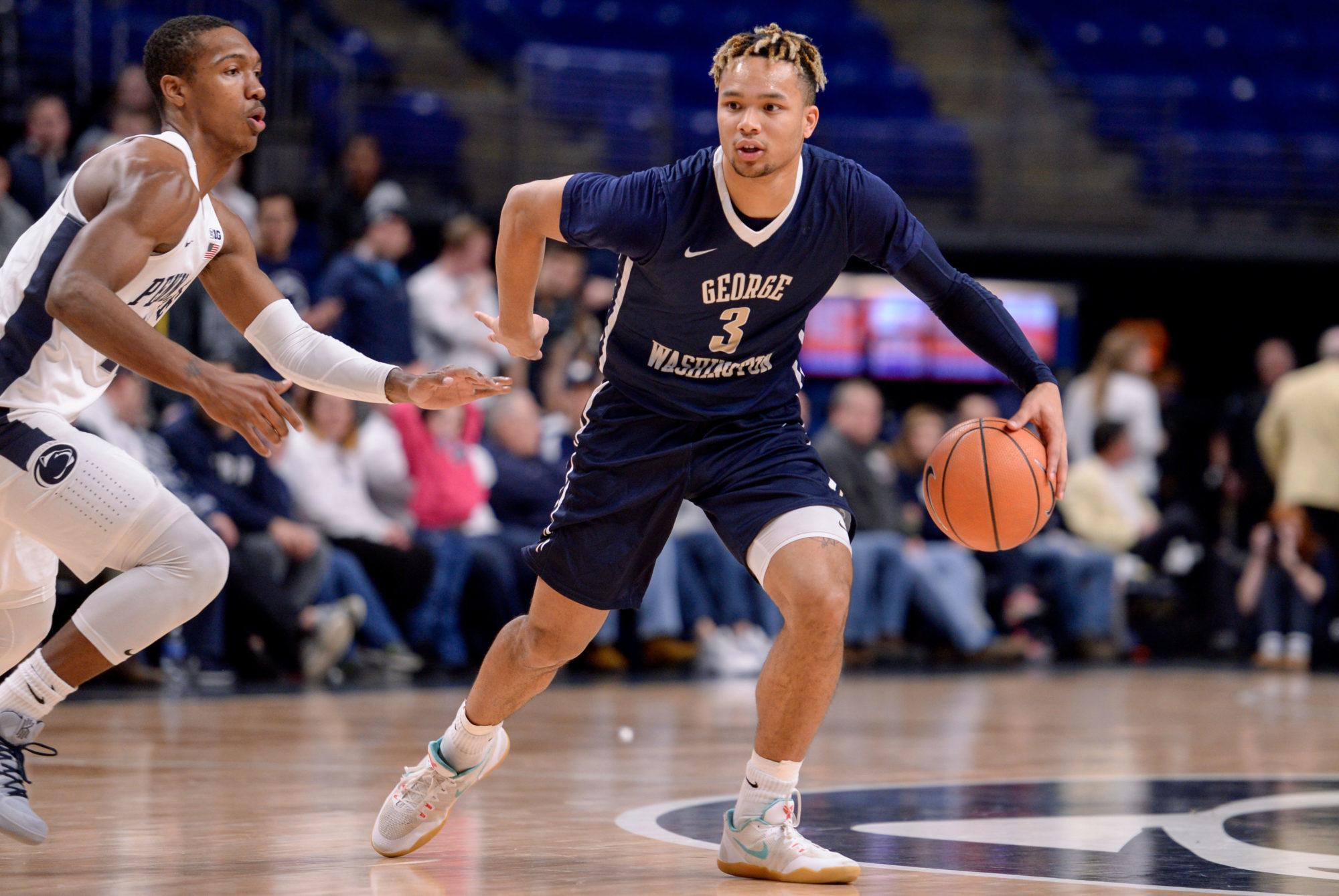 Penn State overpowers men’s basketball in decisive first half – The GW ...